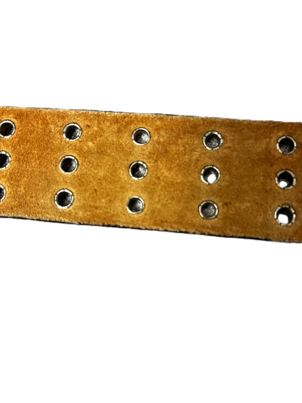 Golden Kitty leather belt